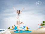 海滩美女