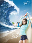 海滩美女