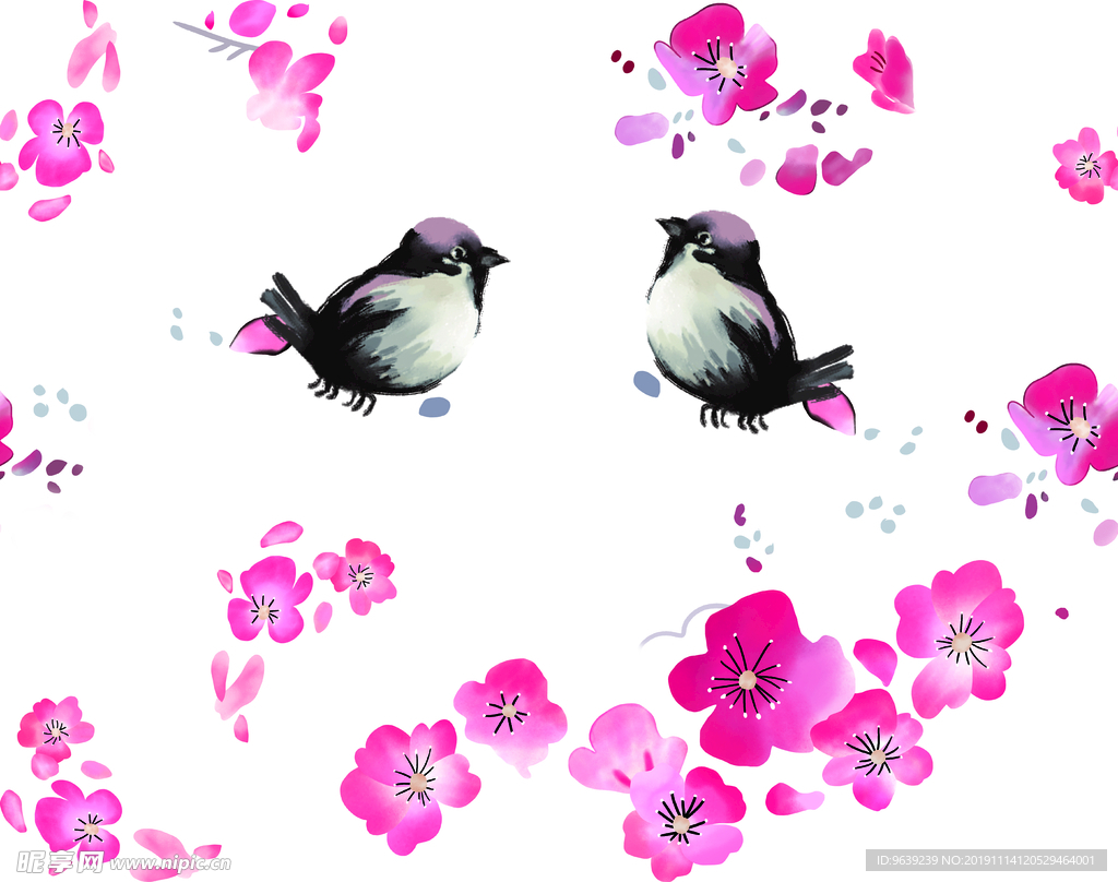 花与鸟