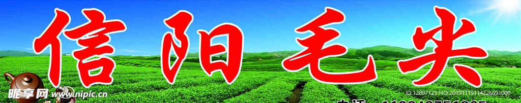 信阳毛尖招牌