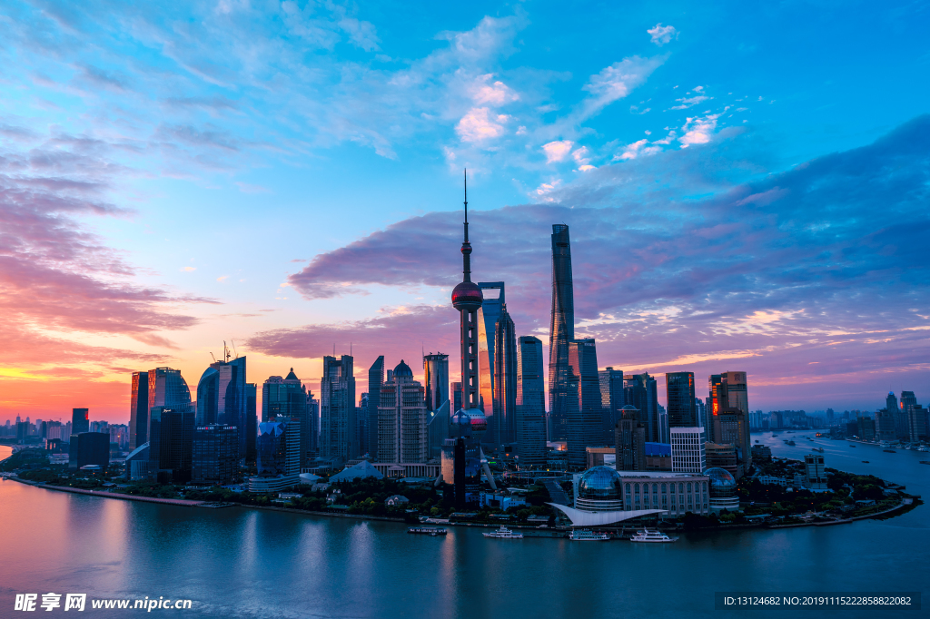 城市 江景