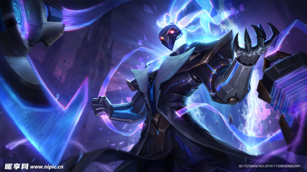 彩色插画人物动漫背景