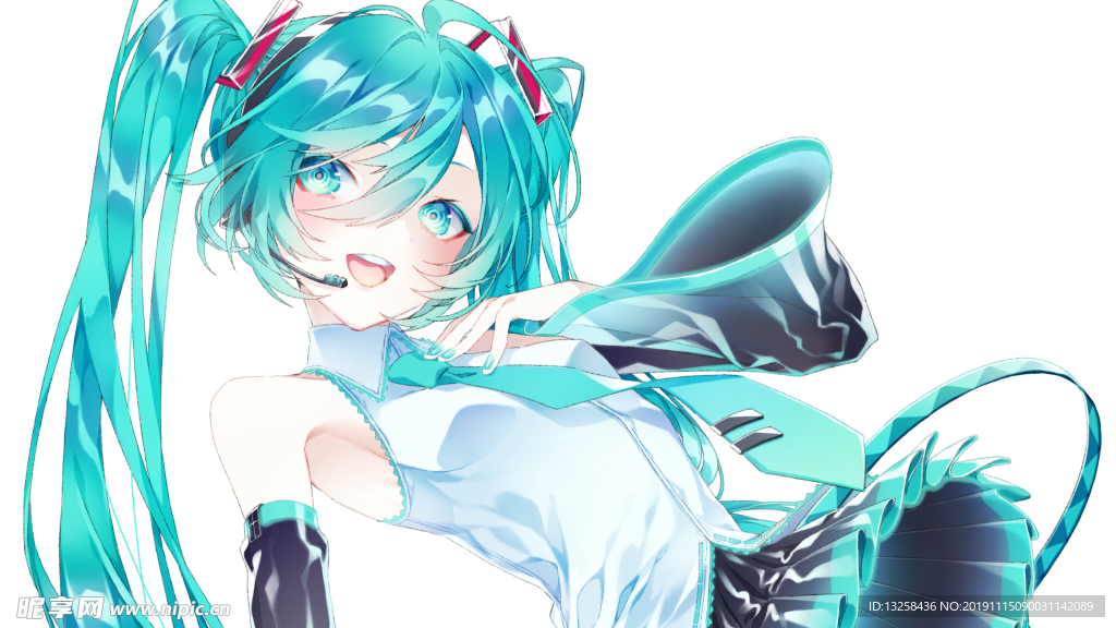 彩色插画人物动漫背景
