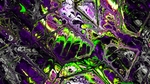 彩色渐变几何抽象花纹