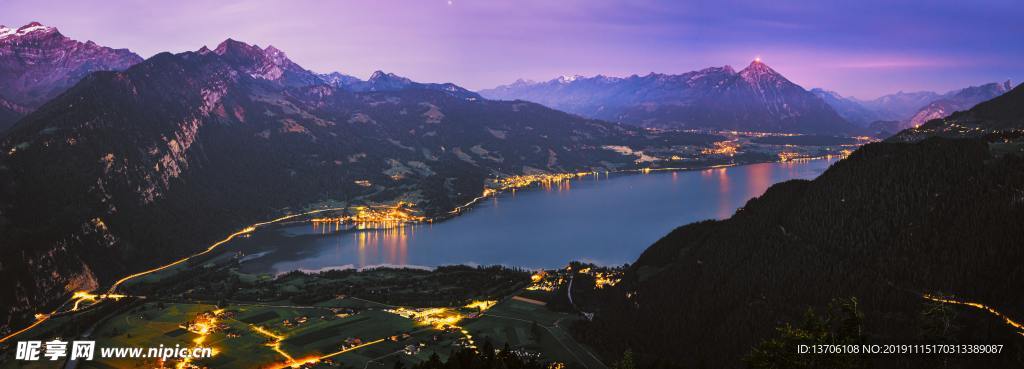 大山夜景