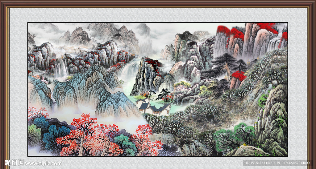 国画山水