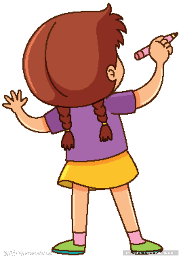 卡通女孩