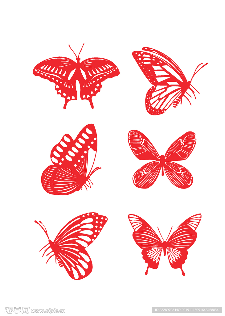 中国风节日剪纸画
