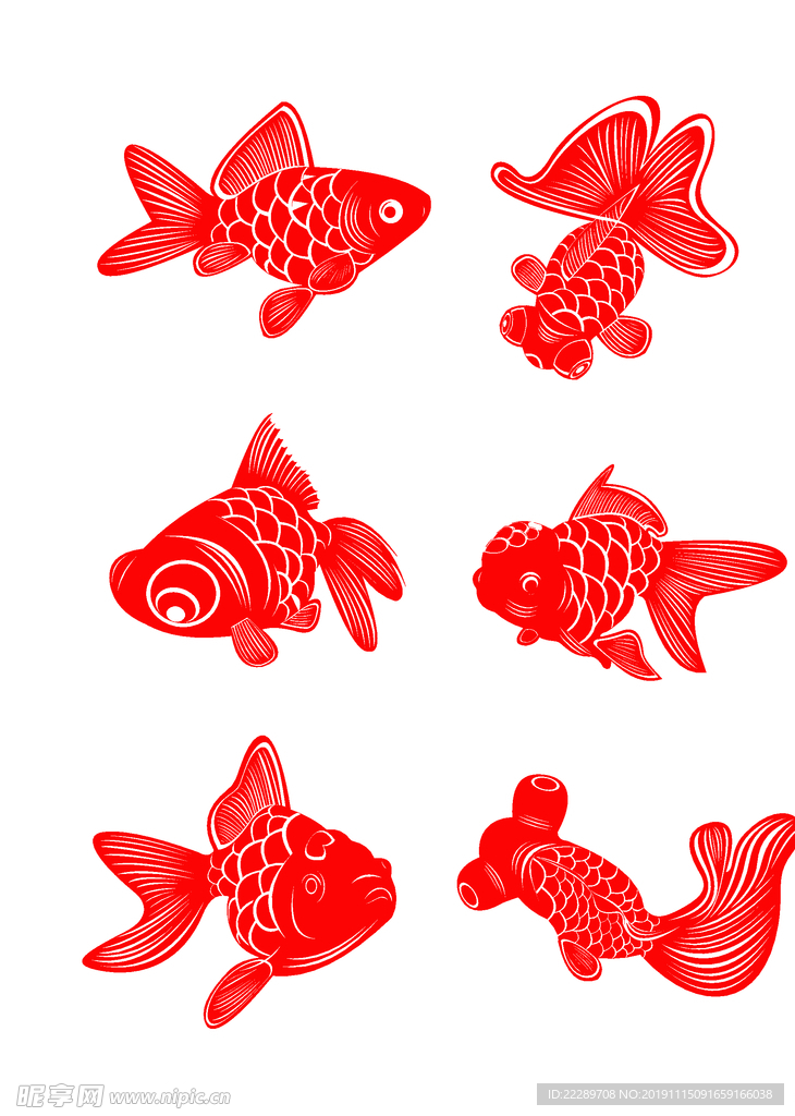中国风节日剪纸画
