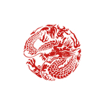 中国风节日剪纸画