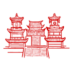 中国风节日剪纸画