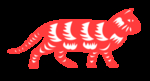 中国风节日剪纸画