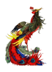 中式大气凤凰图案
