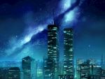 动漫夜景