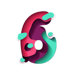矢量水波字母