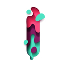 矢量水波字母