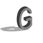 矢量立体字母