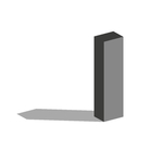 矢量立体字母