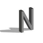 矢量立体字母