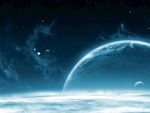 大气星球背景