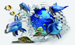 3D海洋生物
