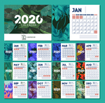 2020年日历