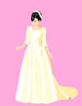 婚纱服饰插画