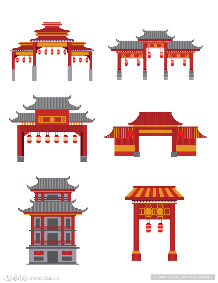 古代城楼