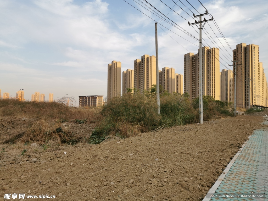 新建的住宅