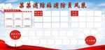 消防站消防员风采图