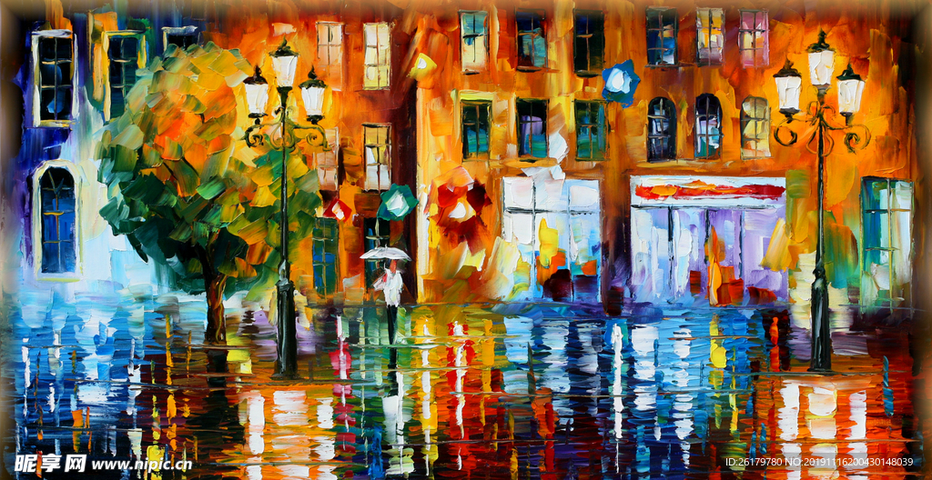 油画作品
