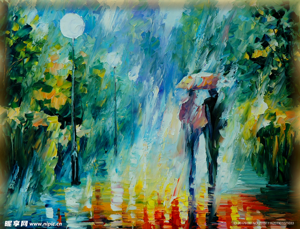 油画作品
