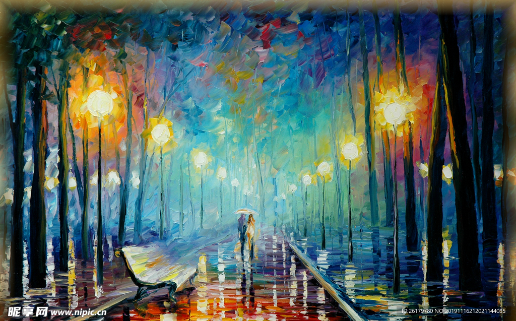 油画作品