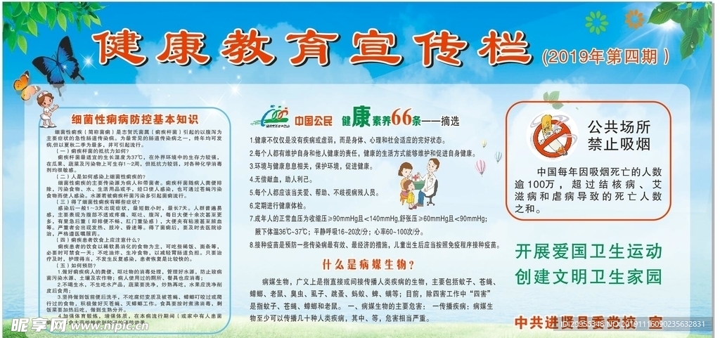健康教育宣传栏