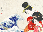 浮世绘插画