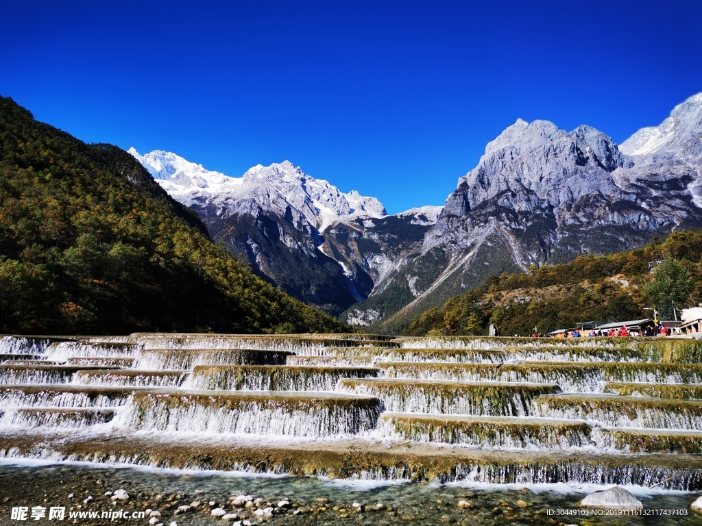 玉龙雪山蓝月谷旅游图片