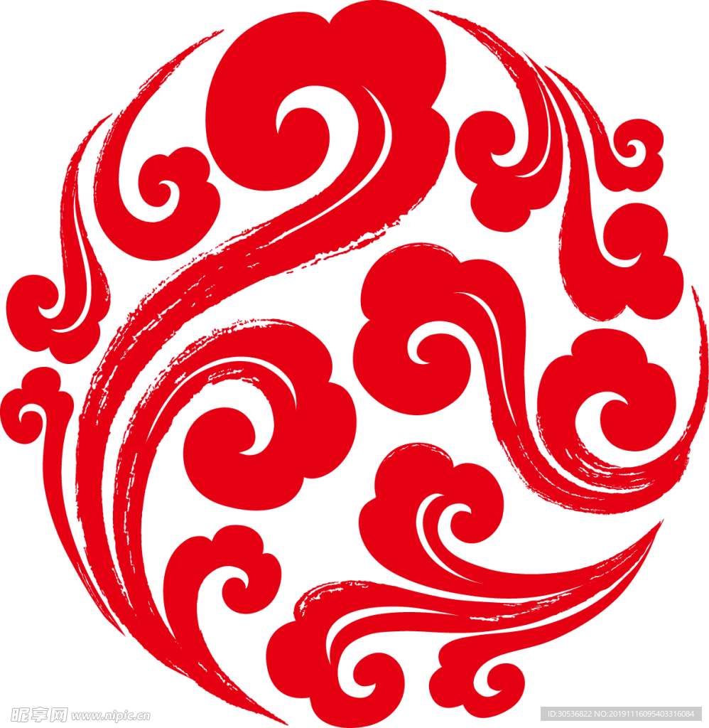 圆圈花纹素材