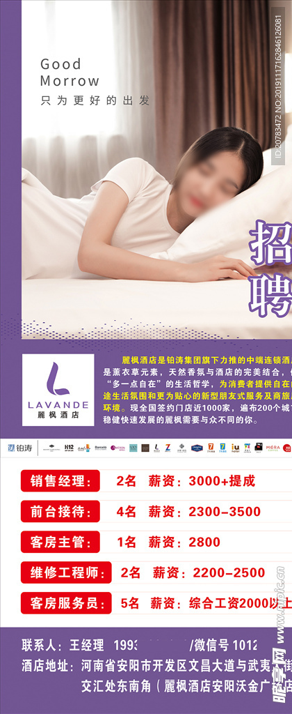 丽枫酒店 丽枫酒店招聘 展架