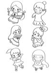 手绘女孩