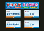 会议室门标牌