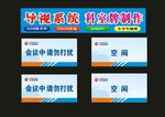 会议室标牌