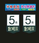 导视指向标视牌