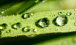 水珠水纹雨滴