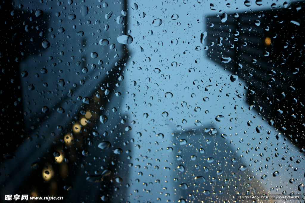 水珠水纹雨滴