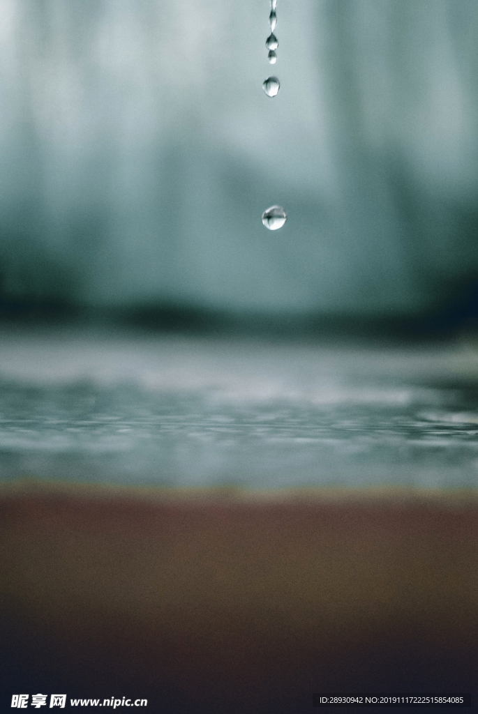 水珠水纹雨滴