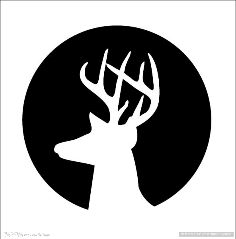 鹿相关logo设计
