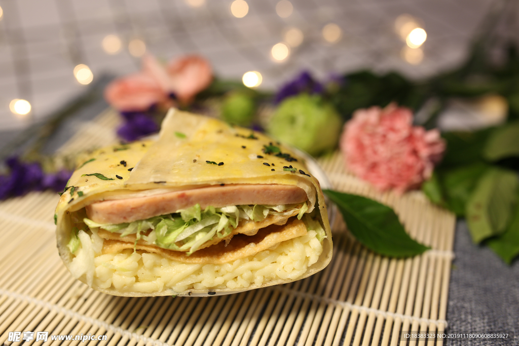 煎饼果子 煎饼 杂粮煎饼