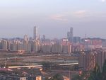 大连全景城市分光最美海滨城市