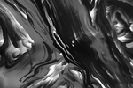 水墨喷溅抽象画