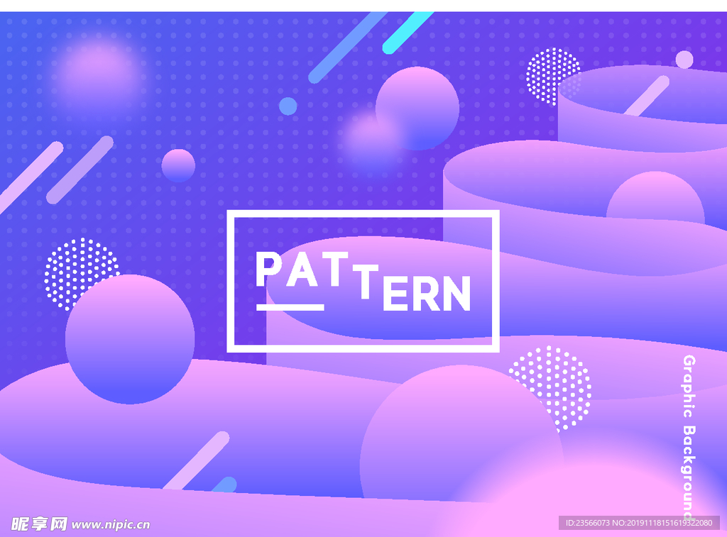 小清新色块背景